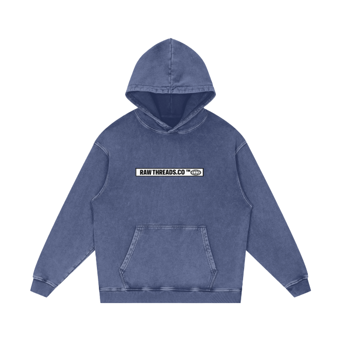 RT LOGO WASHED HOODIE